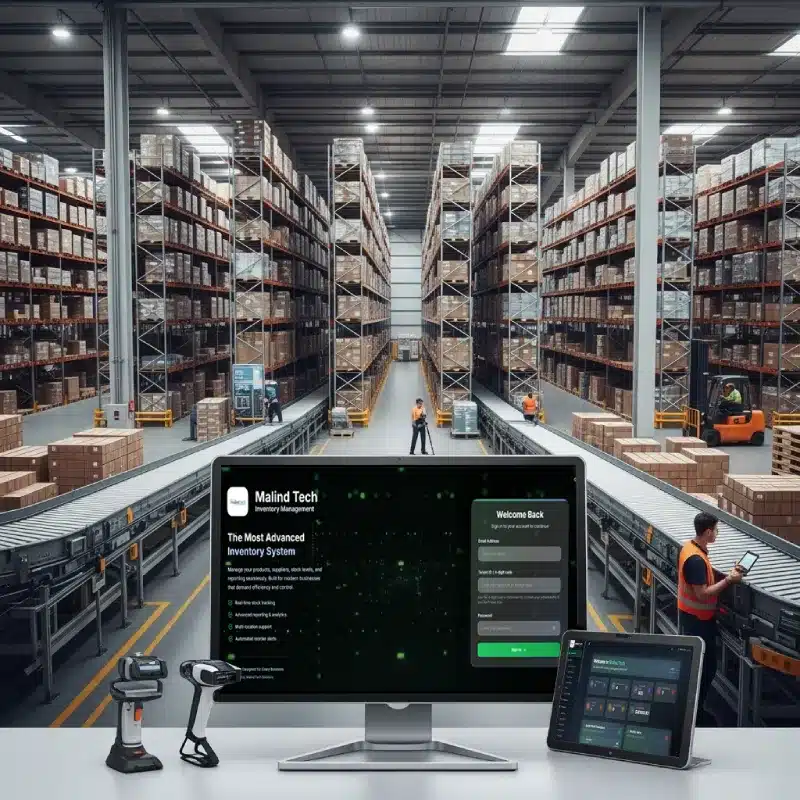 Malindtech Inventory Management System | Automate Stock & Orders