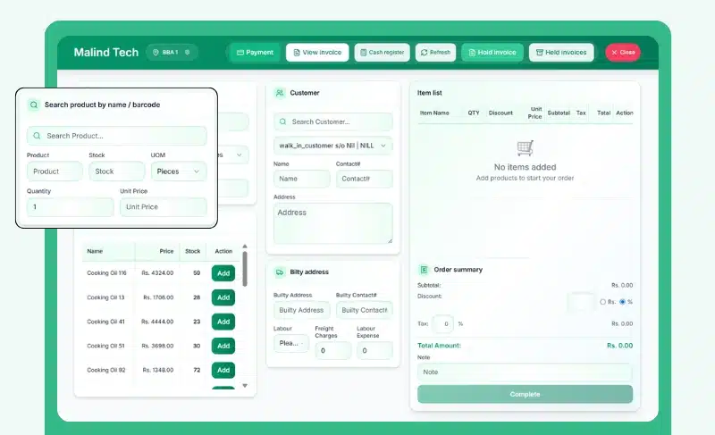 Malindtech POS Solutions for Streamlined Sales & Inventory | Malind Tech