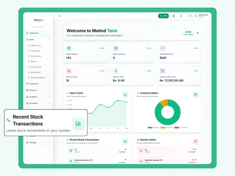 Malindtech Inventory Management System - Malind Tech (empowering a digital tomorrow)